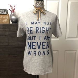 Heather Gray Graphic T-shirt